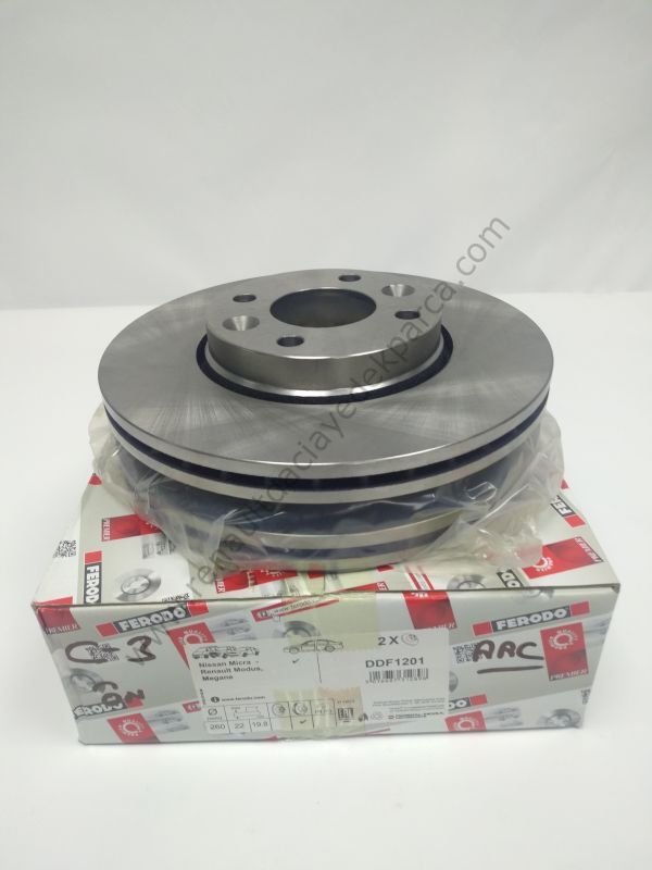 Ön Fren Diski Renault Clio 3 Modus Micra Megane