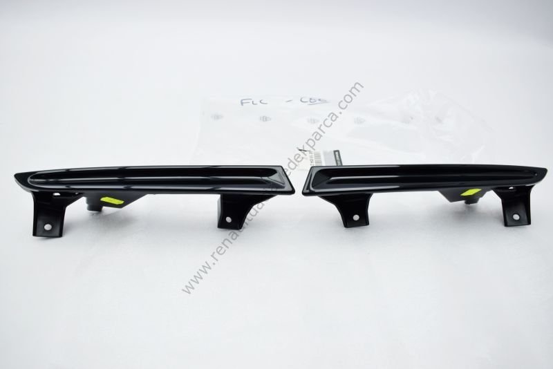 Megane 3 Ön Far Alt Çıtası Takım Gündüz Led Kapağı-601985427R