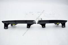 Megane 3 Ön Far Alt Çıtası Takım Gündüz Led Kapağı-601985427R
