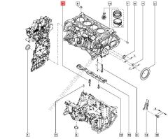 Su Devre Tapası Megane 4 Duster 1,3 H5h Motor 110513576R