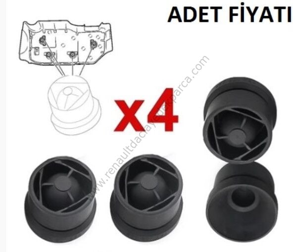 Kadjar Qashqai Motor Üst Kapak Lastik Takoz 8201634320