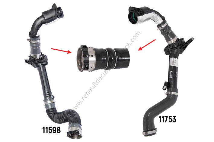 Turbo Hortumu Fluence Megane 3 Dacia Duster Uç