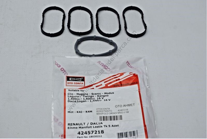 Manifolt Contası Emme 16 Valf Clio Laguna Megane