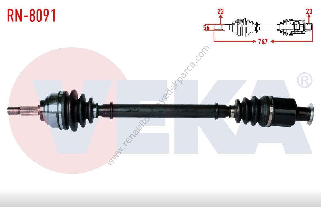 Renault Laguna Sağ Ön Aks F4r K4m Motor