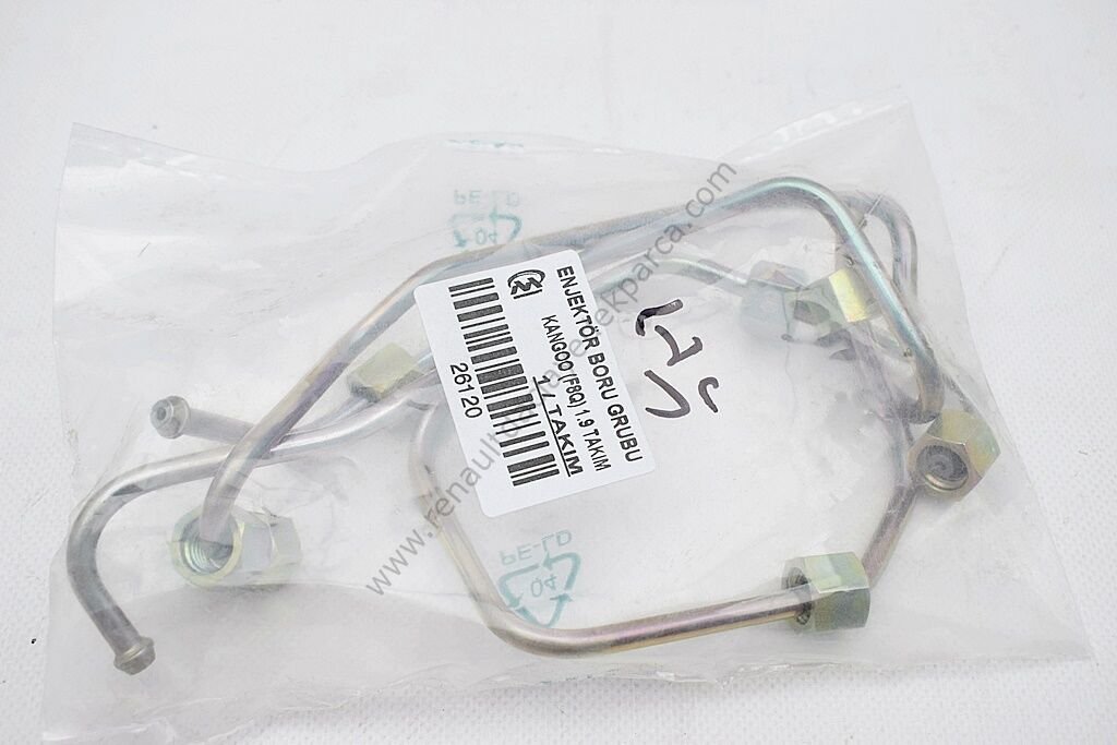 Renault Kangoo 1.9 Dizel Yakıt Enjektör Dağıtım Borusu Takım