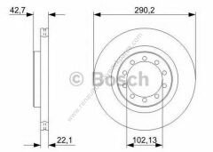 Renault Mascott Ön Fren Diski 2004 Sonrası