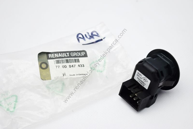 Dış Dikiz Aynası Ayar Düğmesi Renault Megane Scenic