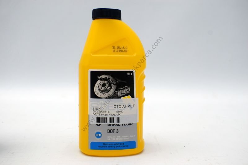Dot 3 Fren Hidrolik Yağı