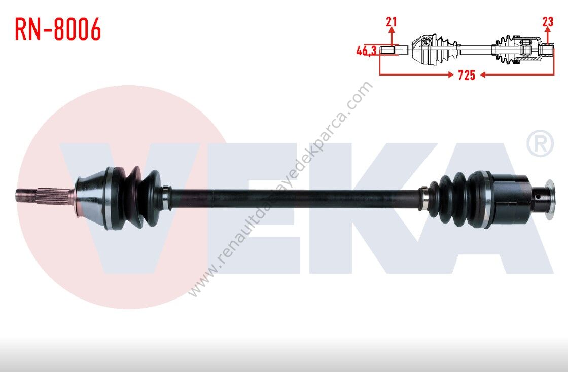 Broadway Flaşh Spring Sağ Ön Aks