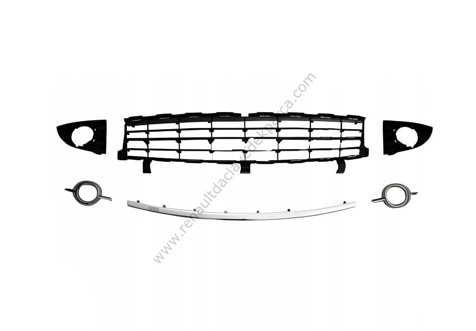 Ön Tampon Izgarası Renault Scenic 2 Makyajlı Gri