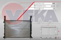 Motor Su Radyatörü Renault Kangoo 3