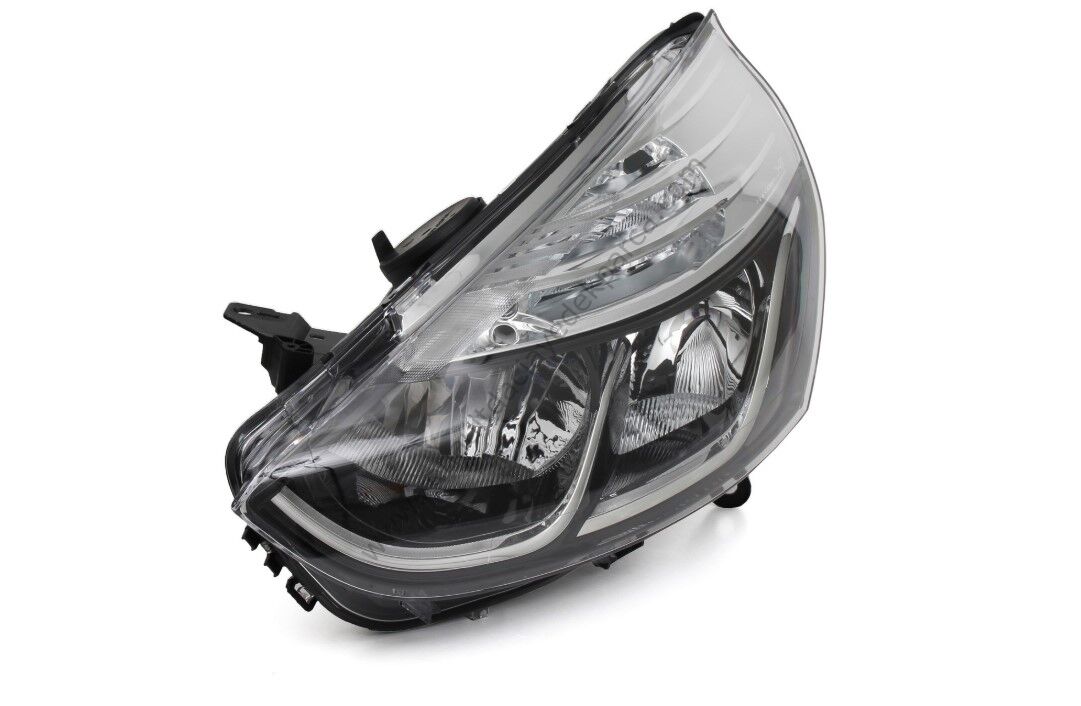 Sol Far Clio 4 İçi Siyah+Nikelaj