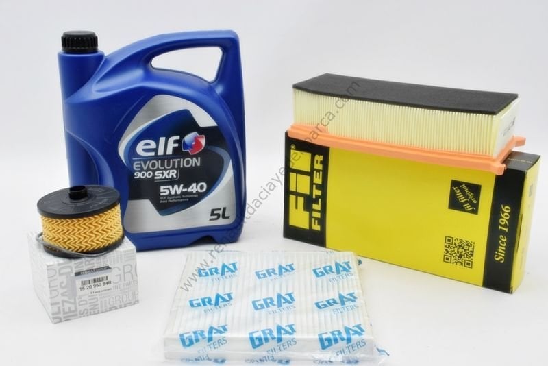 Renault Clio 4 900 Motor Yağ Bakım Seti