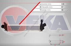 Renault Kangoo Turbo Radyatörü İntercooler