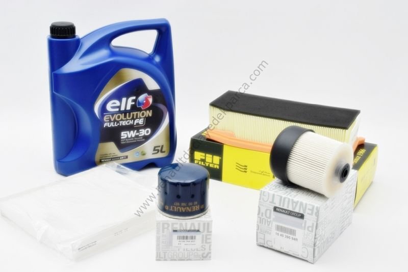 Motor Filtresi Bakım Seti Clio 4 Dizel