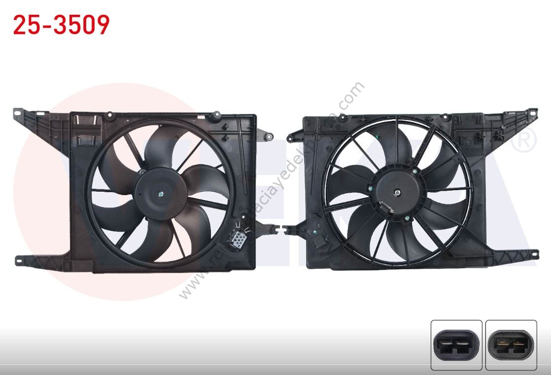 Fan Motoru (Davlumbazlı) Dacia Logan Sandero