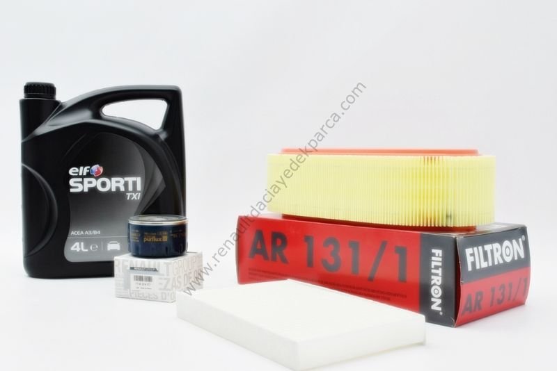 Clio Symbol 1.4 Motor Yağ Bakım Seti