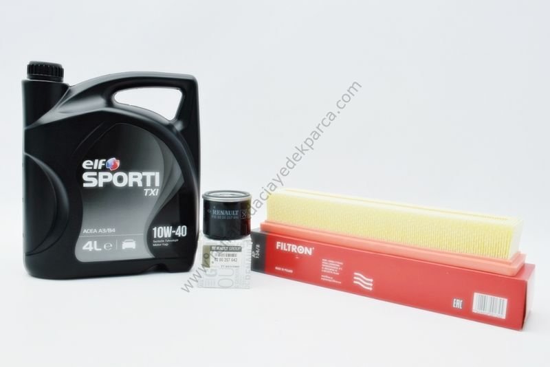 Motor Yağı Bakım Seti Renault Symbol 1,2 16 Valf
