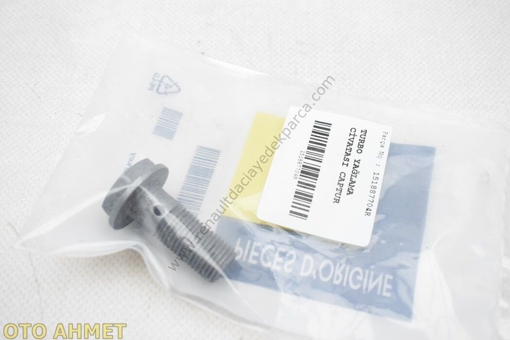 Captur Kadjar Megane Turbo Yağlama Civatası 151887704R