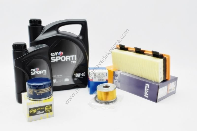 Renault Kangoo 1.9 Dizel Yağ Bakım Seti