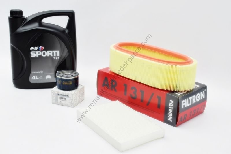 Motor Yağ Bakım Seti Renault Kangoo Benzinli