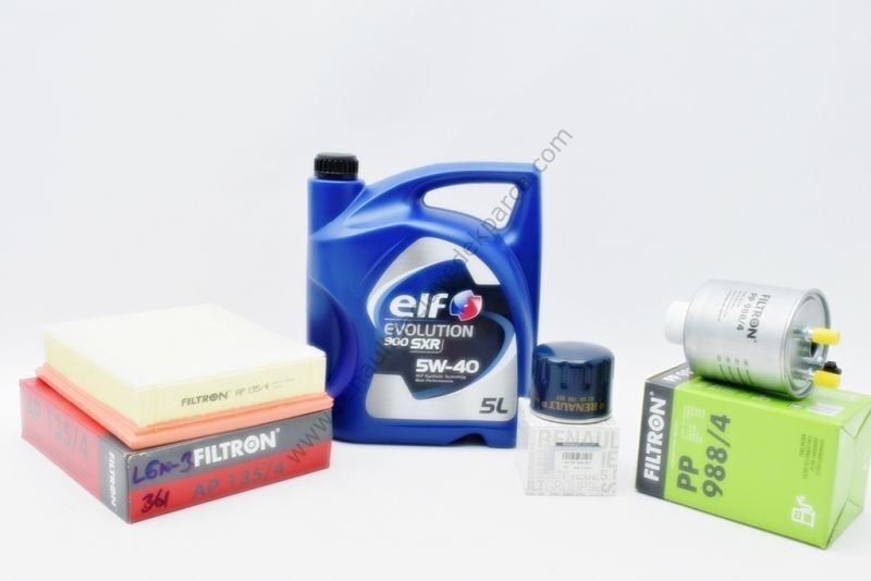 Renault Latitude Yağ Bakım Seti 1,5 Dci