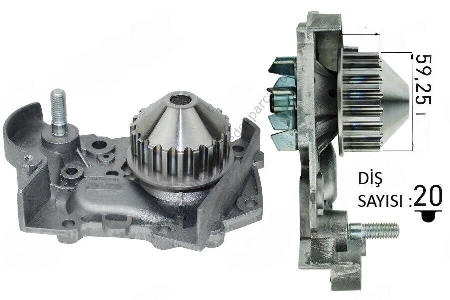Su Pompası Devirdaim Renault Clio Kangoo