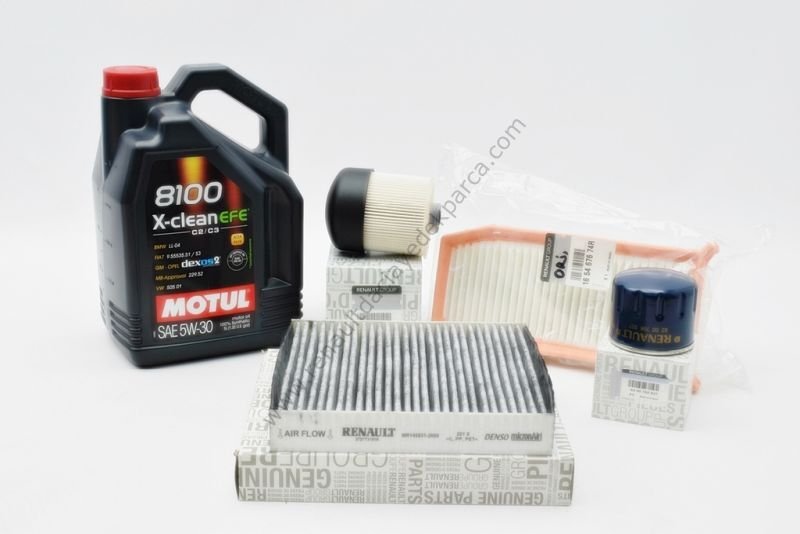 Renault Captur Dizel Yağ Bakımı Motul