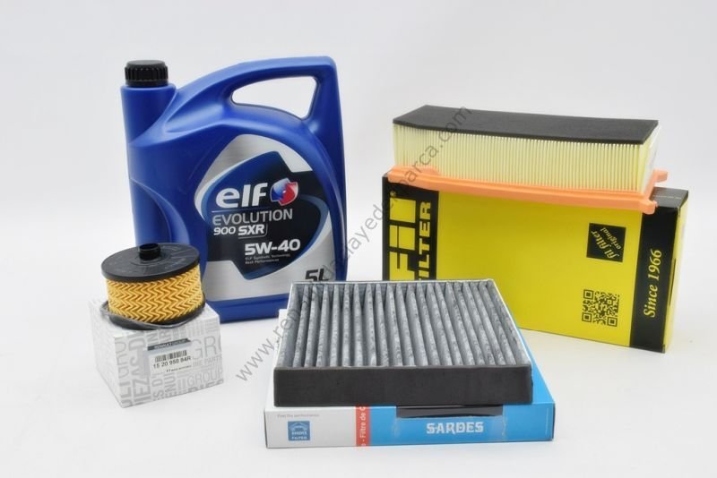 Captur Benzinli Yağ Bakım Seti