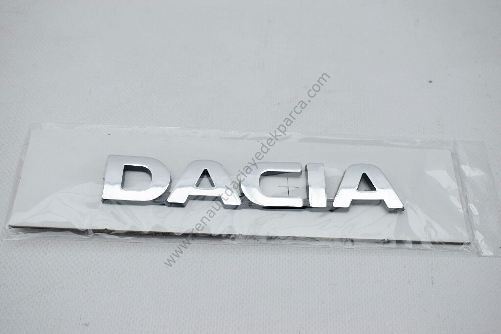 Arka Yazı Dacia Yazı Logan Sandero Dokker