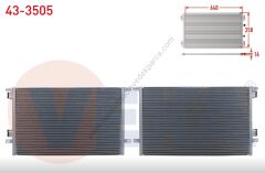 Renault Laguna Klima Radyatörü 93-02