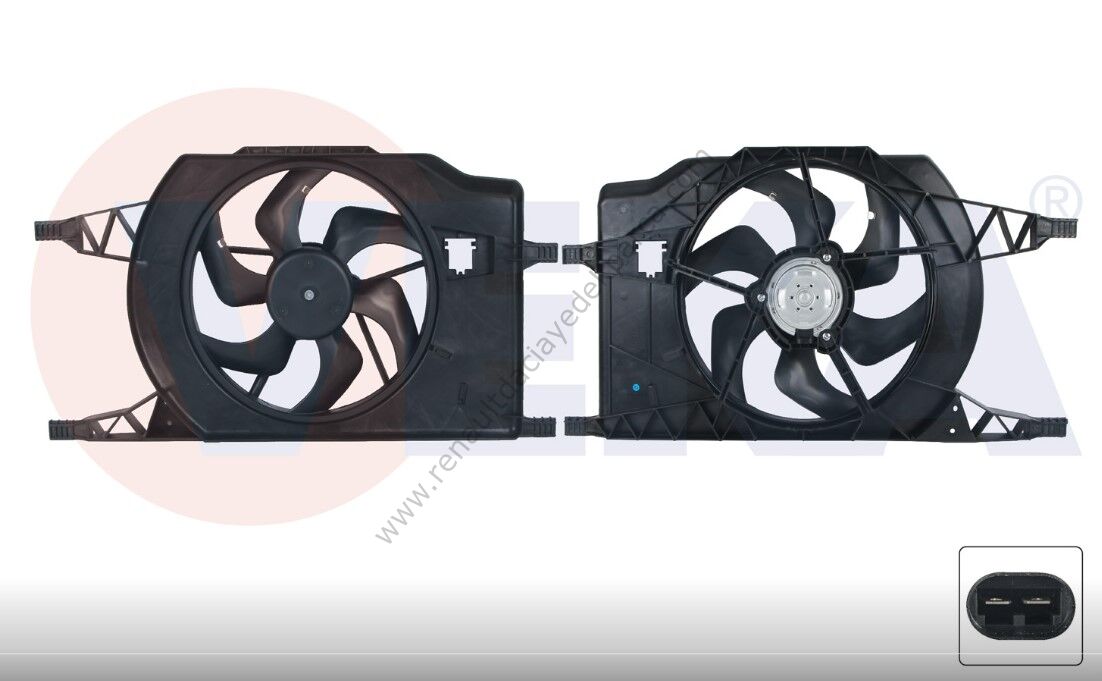 Laguna 2 Fan Motoru Komple 7701049657