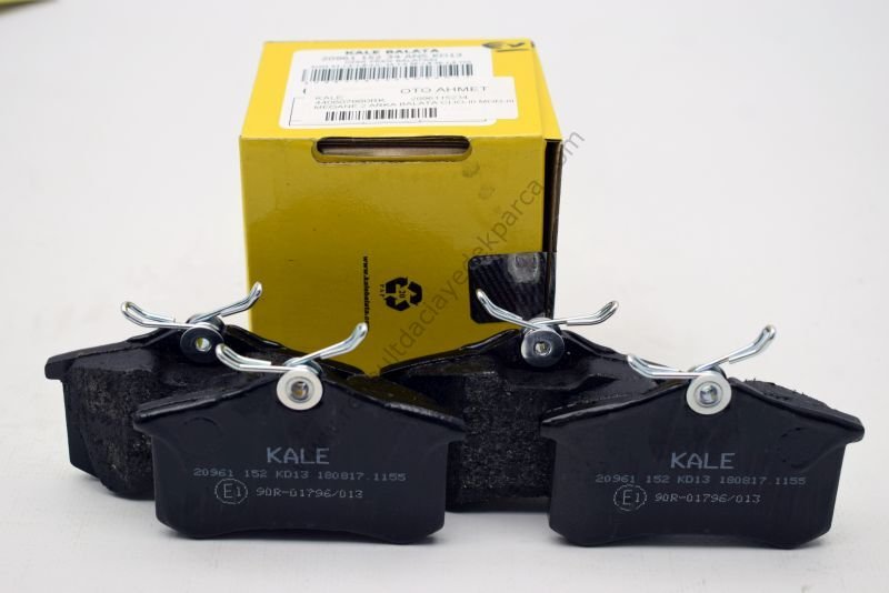 Arka Fren Balatası Renault Megane 2 Fluence Scenic 2