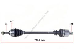 Sağ Ön Aks Renault Kangoo 1,9 Dizel