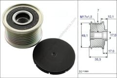 Alternatör Kasnagı Master 3 Laguna 3 Trafic Nissan X trail