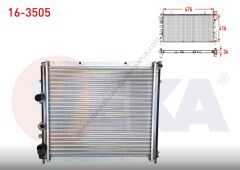 Kangoo Dizel Su Radyatörü 7700312858