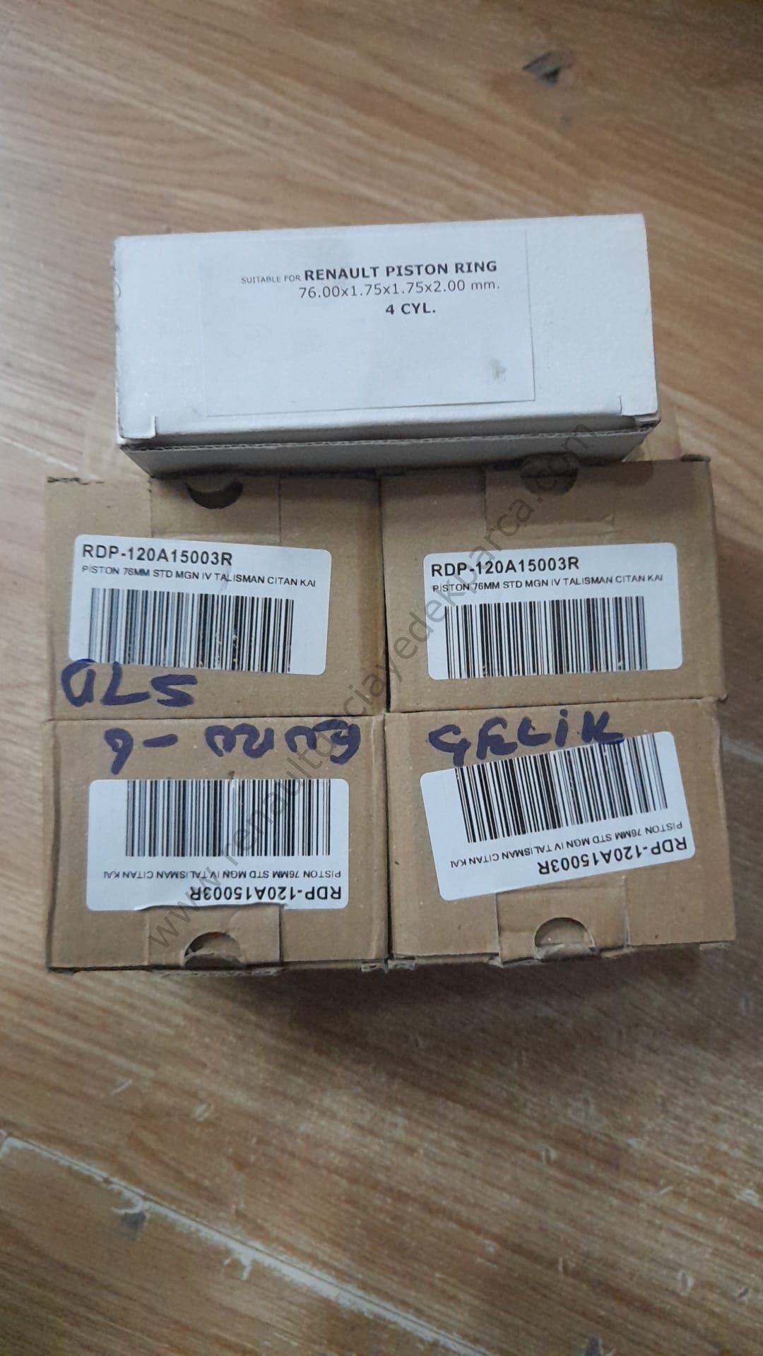 Çelik Piston Talisman Kadjar Qashqai 120A15003R