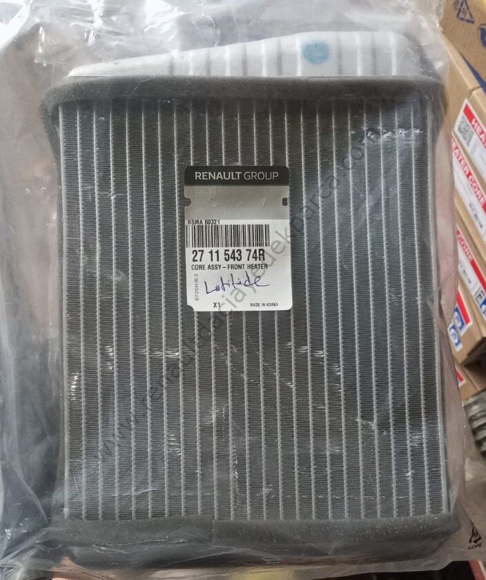 Latitude Kalorifer Radyatörü 271154374R