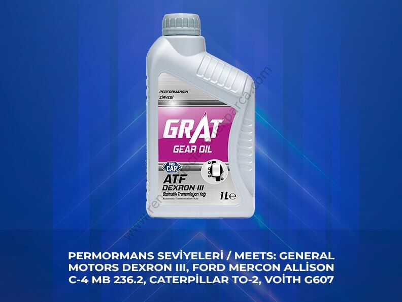 Direksiyon Yağ Atf 1 Litre