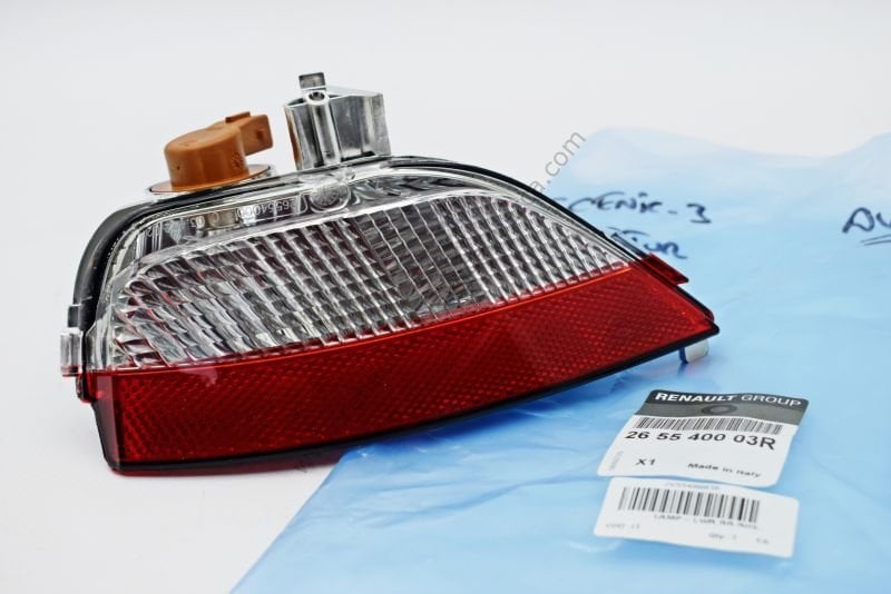 Geri Vites Lambası Arka Reflektör Sis Captur Megane 3 Scenic 3