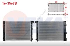 Renault Clio 5 Su Radyatörü 214106666R