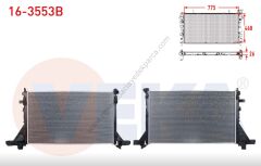 Master 3 Motor Su Radyatörü Cift Teker 214107695R