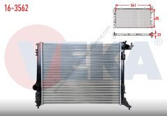 Renault Megane 4 Motor Su Radyatörü