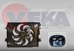 Dacia Duster Fan Motoru Davlumbazlı Komple