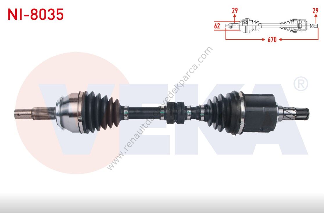 Kadjar Qashqai Sol Ön Aks 391014EB2A