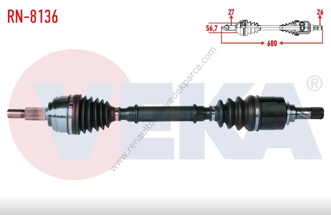 Kangoo 3 Sol Aks 6 Vites 391015402R