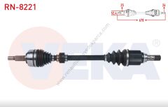 Sol Aks Renault Captur 391016363R