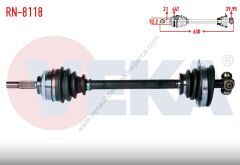 Renault Clio Sol Aks İnce Abs 44 Diş