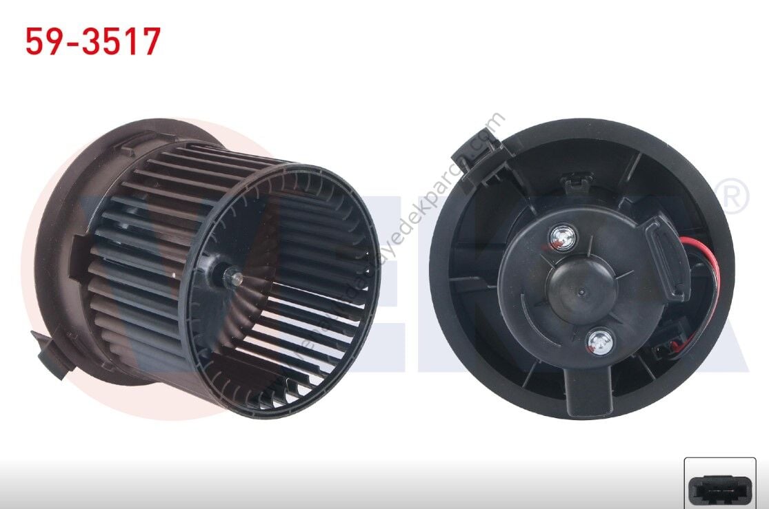 Kalorifer Motoru Dacia Sandero Logan