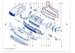 Ön Tampon Darbe Emici Renault Duster-620909520R
